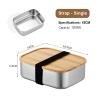Buy cheap Stainless Steel Bento Lunch Box Bamboo Lid 1200 Ml Lunch Box from wholesalers