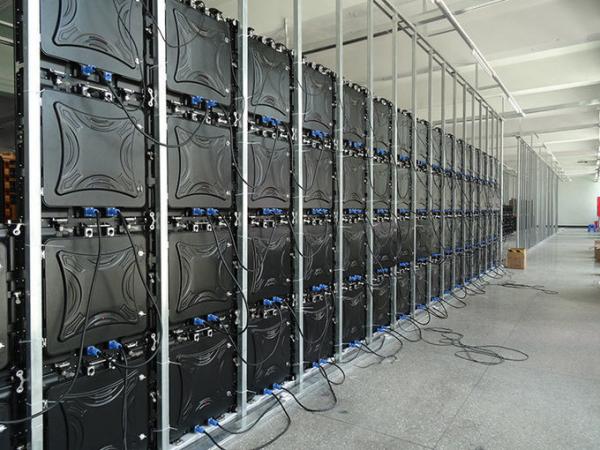 Buy cheap Indoor Front Service LED Display Slim Rental Aluminum Cabinet Easy Maintainance from wholesalers