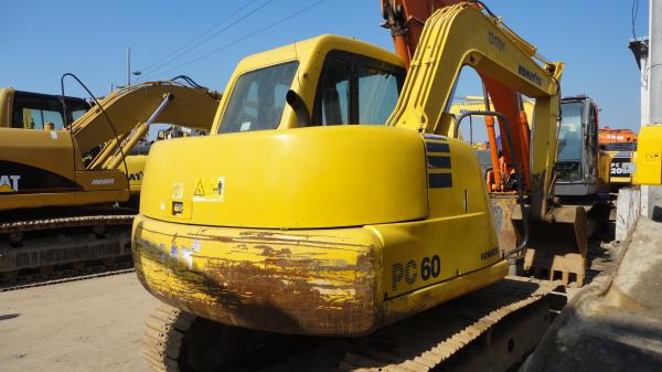 Buy cheap Mini used komatsu pc60-7 excavator for sale from wholesalers