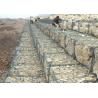 Buy cheap PVC Coated Gabion Baskets Gabion Wall Cages , Gabion Box For Bank Protection from wholesalers
