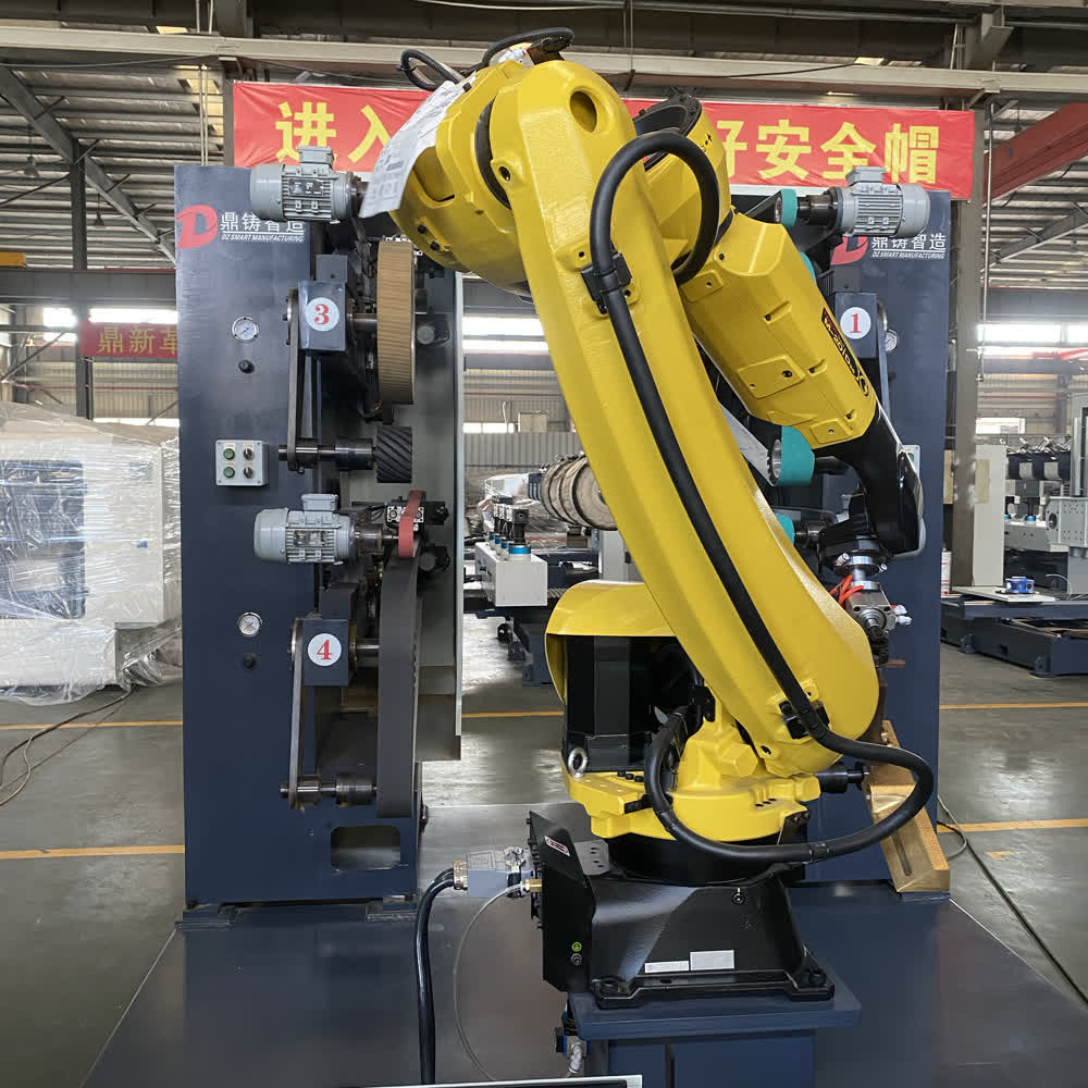 Metal Polishing Robot Grinding Machine For Faucet Body Grinding