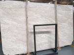 Polished Oman Beige Marble Slab Countertop For Indoor Ground 20mm Thickness