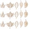 Buy cheap Laser Cut Wood Embellishment Hollow Out Wooden Leaves Bird Shape Ornament Wood Discs Unfinished for Arts Crafts DIY Decoration from wholesalers