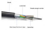 48 Core Steel Tape Armored GYTS/GYTA Duct Fiber Optic Cable
