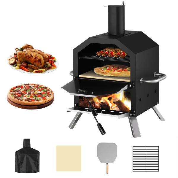 Waterproof Cover Custom Logo 12" Camping Outdoor Baking 2 Pizzas Chicken