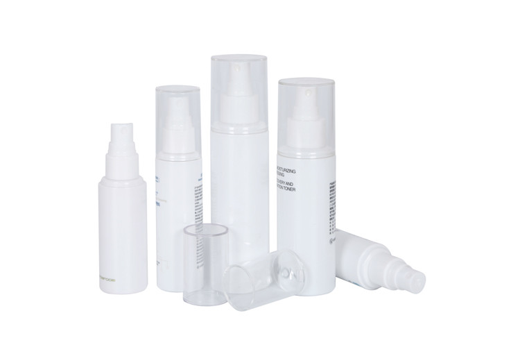 PET Empty Cosmetic Hair Spray Bottle 30ml 50ml 60ml 120ml 150ml