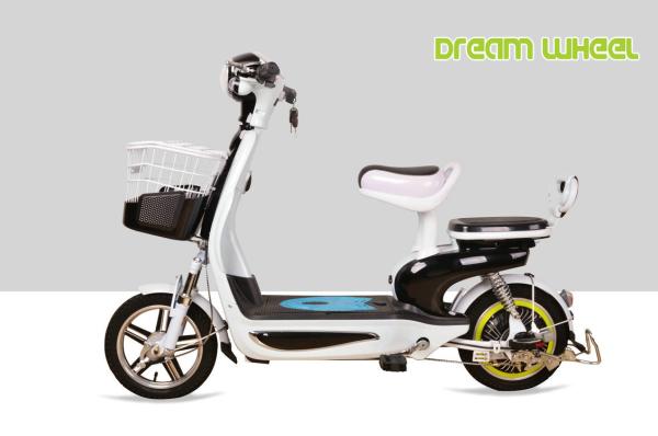 Buy cheap 350 Watt 32km/h Electric Bike Scooter With Pedals Long Travel Distance from wholesalers