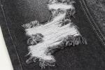 11.5 Oz 100 Cotton Denim Fabric Sulfur Black Textile For Man Woman Jeans