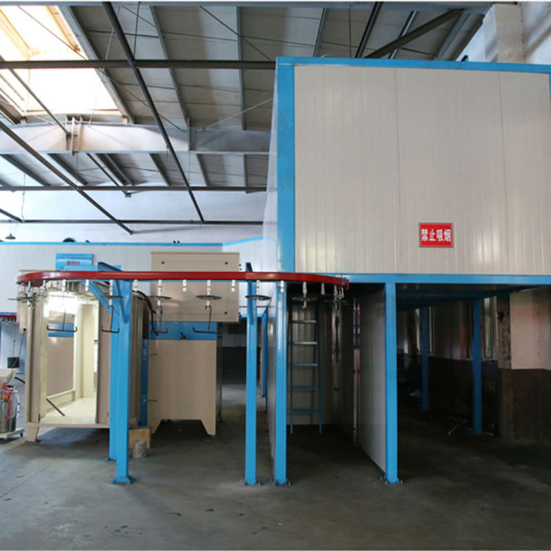 Non Standard Horizontal Powder Coating Line For Steel Substrates Weight 10000 KG