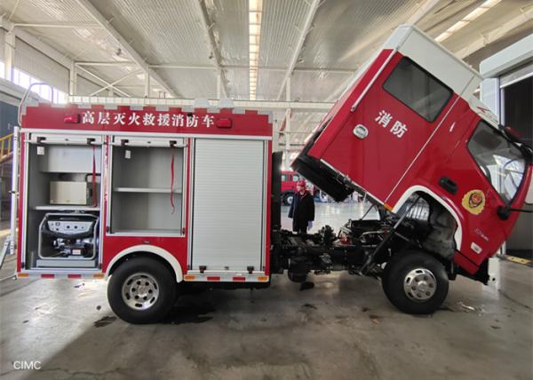 Buy cheap Shanghai Jindun 30 Pieces Emergency Rescue Truck , 5 Person Fire Equipment Truck from wholesalers