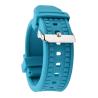 Buy cheap SHX Blue Silicone Watch Straps 20mm With Square Holes from wholesalers