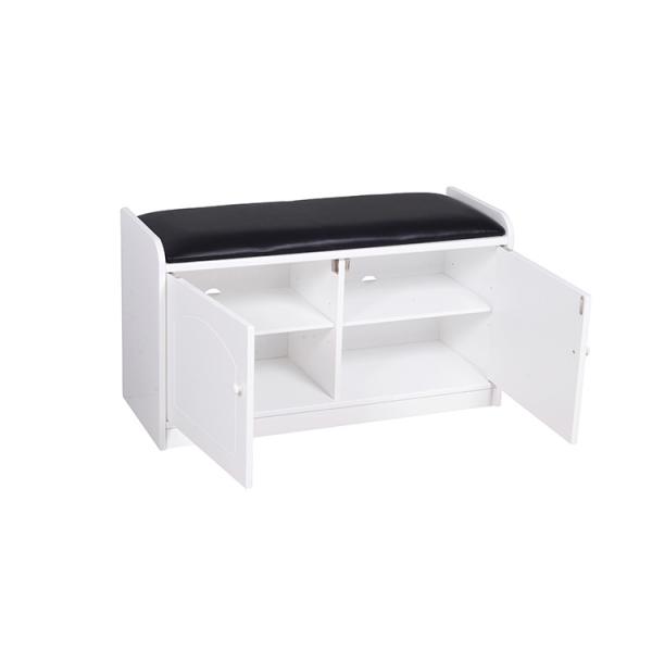 Buy cheap 45cm Height OEM MDF Board Wooden Shoe Cabinet 0.111m3 CBM from wholesalers