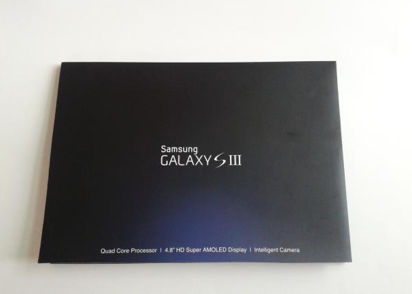 Buy cheap Fashion Samsung Visible Advertisment Gift Card, Video Magazine Card Board Packaging for Promotion from wholesalers