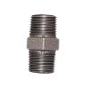 Buy cheap 1/2 Inch Black Malleable Iron Pipe Fittings Hex Nipple Casting For Oil And Gas from wholesalers