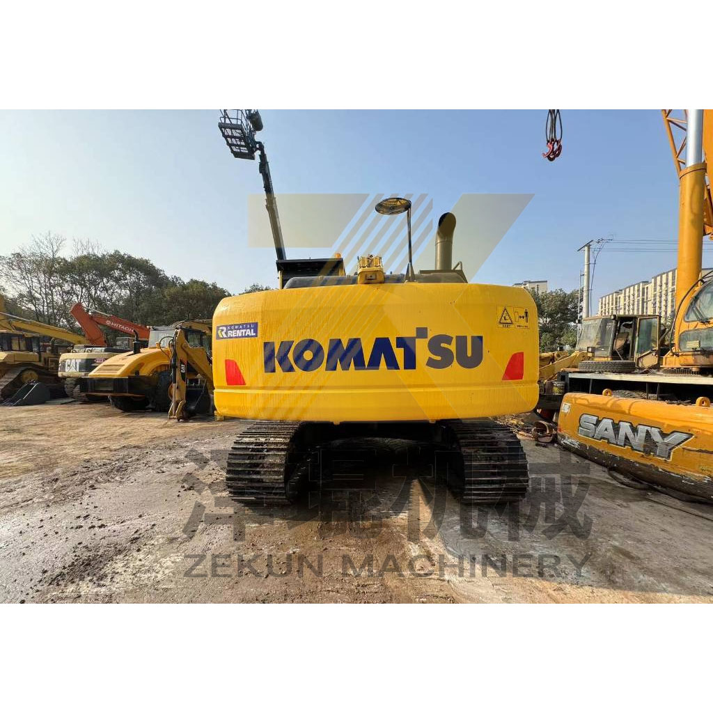 110KW Second-Hand Komatsu PC220-7 PC220-8 Excavator with Pumps