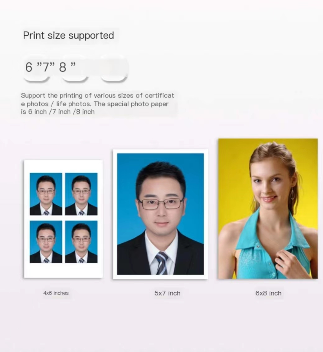 Memory Card Printing HITI P750L YMCO Heat Sublimation Type Photo Printer for Markets