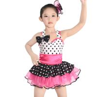 Buy cheap Polka Dots Kids Dance Clothes Multicolor Ballet Spandex Dance Dress product