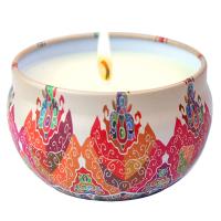 Buy cheap Tin Scented Soy Tea Light Candles Aromatherapy Type 15hours Burning product