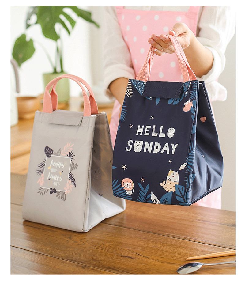 Water Resistant Polyester Insulated Lunch Cooler Bags