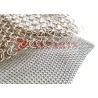 Buy cheap Electroplating Metal Ring Mesh Space Division in Easy Installation from wholesalers