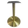 Buy cheap Colorful Stainless Steel Table Legs Round Base Commercial Furniture Gloden Color from wholesalers