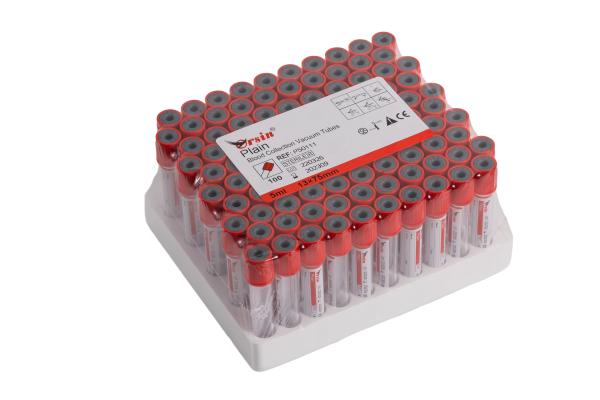 Buy cheap Plain Red Top Tube No Additive 0.5ml-10ml Serum Blood Sample Collection Tubes from wholesalers