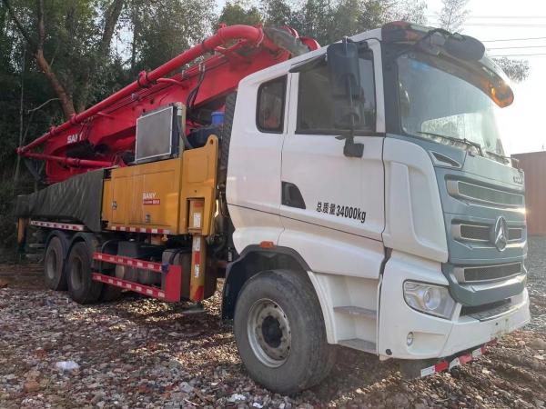 Buy cheap Sany 62m 49M 56M Used Concrete Pump Truck With Large Working Range For Construction Sites from wholesalers
