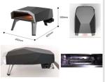 3900W Power Multi-Function Stone Gas Outdoor Forno Portable Pizza Oven for