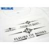 Buy cheap custom brand logo print sports shirt swimwear garment heat press on tagless heat transfer care labels for t-shirt clothi from wholesalers