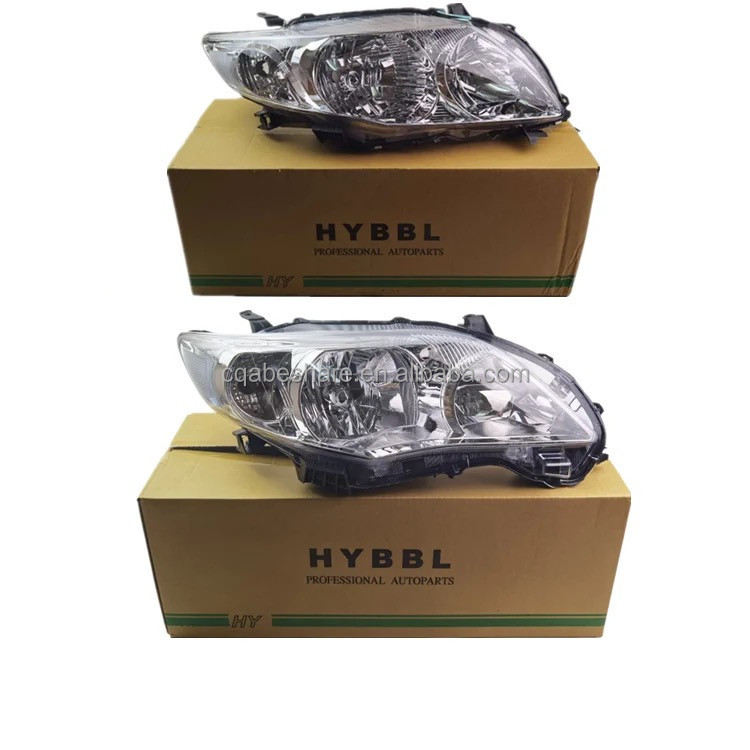 81130-02610 Tested Auto Lamp Parts for corolla 2007 2008 2009 Abs Head lamp Front Light