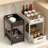 Buy cheap Customized SGS Stainless Steel Kitchenwares Multi Layer Condiment Storage Rack from wholesalers
