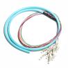 Buy cheap LSZH Optical Fiber Patch Cord Blue FC UPC 12 Core Fan Out Cable Grey Port from wholesalers