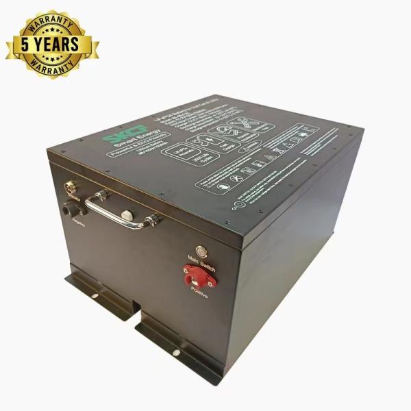 Buy cheap 51 Volt Golf Cart Lithium Ion Battery 155ah More Than 3500 Times Cycle Life from wholesalers