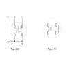 Buy cheap DDS5558 Single Phase 1S 100A 120V ANSI Socket electric Energy Meter from wholesalers