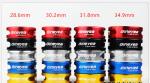 Titanium Light Bicycle Seat Post Clamp Bicycle Parts 19g 28.6/30.2/31.8mm/34.9mm