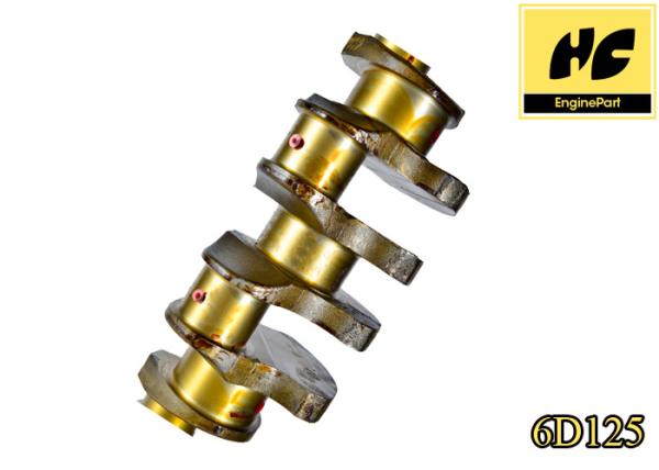 Buy cheap Komatsu 6D125 Crankshaft Car Engine Spare Parts HRC46-52 12 Months Warranty from wholesalers