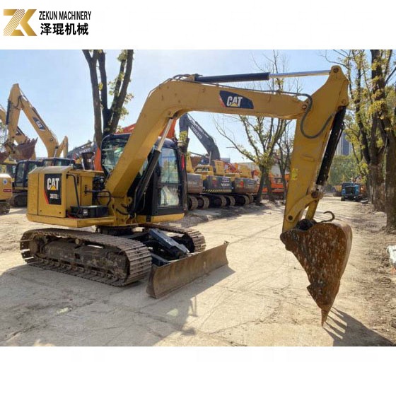 CAT307E Second Hand Mini Excavator 7T With 0.23m3 Bucket Capacity