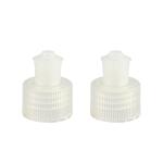Transparent 28/410 Push Pull Cap Plastic Screw Caps For Detergent And Cleaner