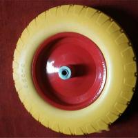 Buy cheap Steel Plastic Rim Small Rubber Pneumatic Wheel 3.50-8 For Garden Cart product