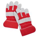 Soft Lining Leather Heat Resistant Gloves , Forge Mig Fireplace High Temperature