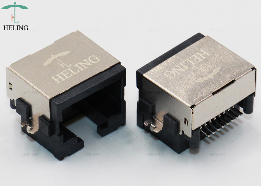 Buy cheap MJ88-B011-PRVS3 SMT RJ45 Jack 1 Port Modular Connector Side Entry from wholesalers