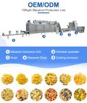 Home 200W Pasta Manufacturing Industrial Macaroni Corn Pasta Making Machine