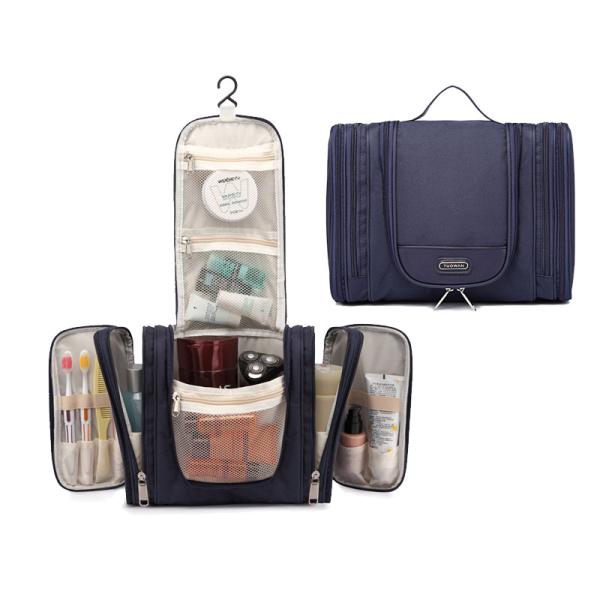 Buy cheap Girls Double Zipper Polyester Hanging Travel Toiletry Bag from wholesalers