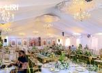 Commercial Luxury Wedding Tents Permanent 12m Span Marquee Party Event Tents