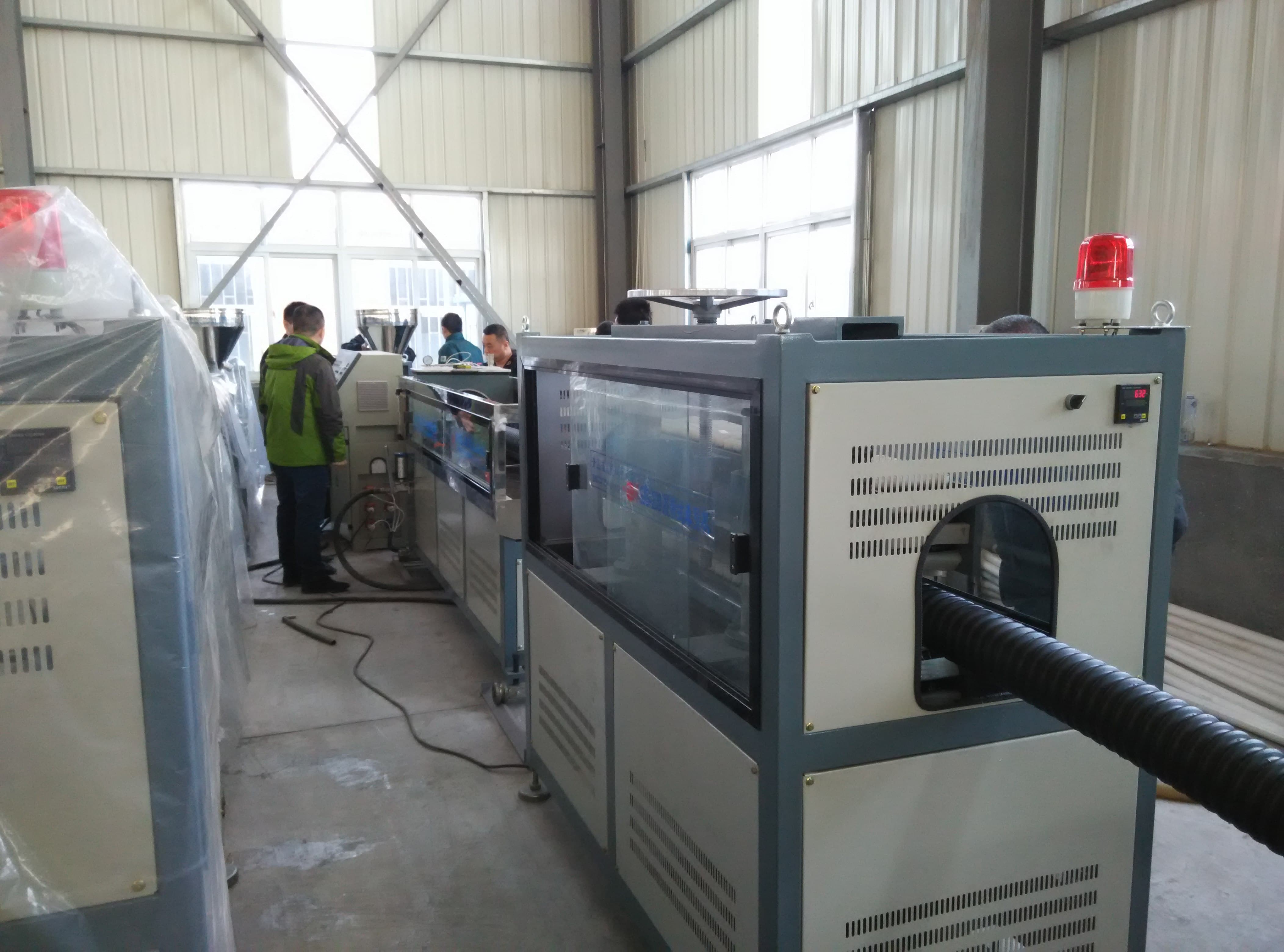Single-wall Pipe Type PE PP Single Screw Extruder for Production