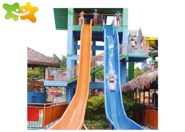 Buy cheap Fun Tall Cool Water Slides For Kids Irritative Water Games Combination from wholesalers