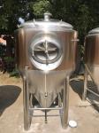 80mm PU 600L Beer Fermentation Tank Side Manhole 1.6 ㎡ Heat Area 280 KG Weight