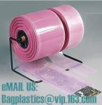 Red Clear Blue Pink Green 6 Mil Anti-Static Poly Tubing, Printed Poly Tubing,