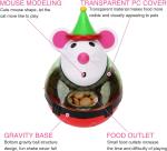 Cat Christmas Mouse Feeder Interactive Cat Toys Cat Puzzle Toy