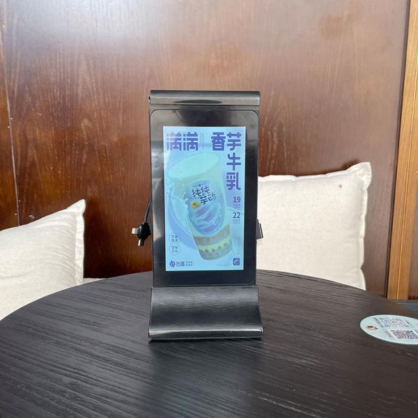 7 Inch Table Touch Screen LCD Display Menu Billborad Advertising Player Wity